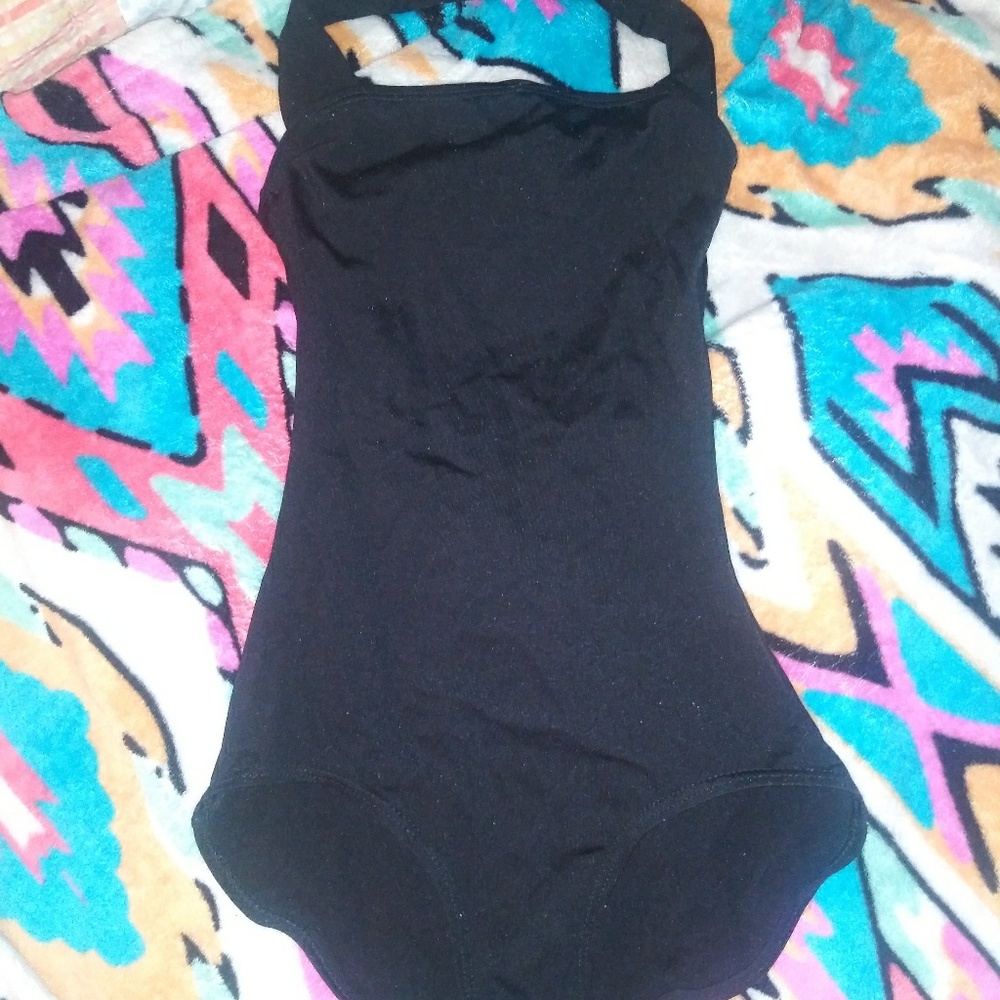 Black leotard
